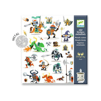 Knights Metallic Stickers - Parkette.