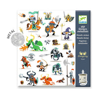 Knights Metallic Stickers