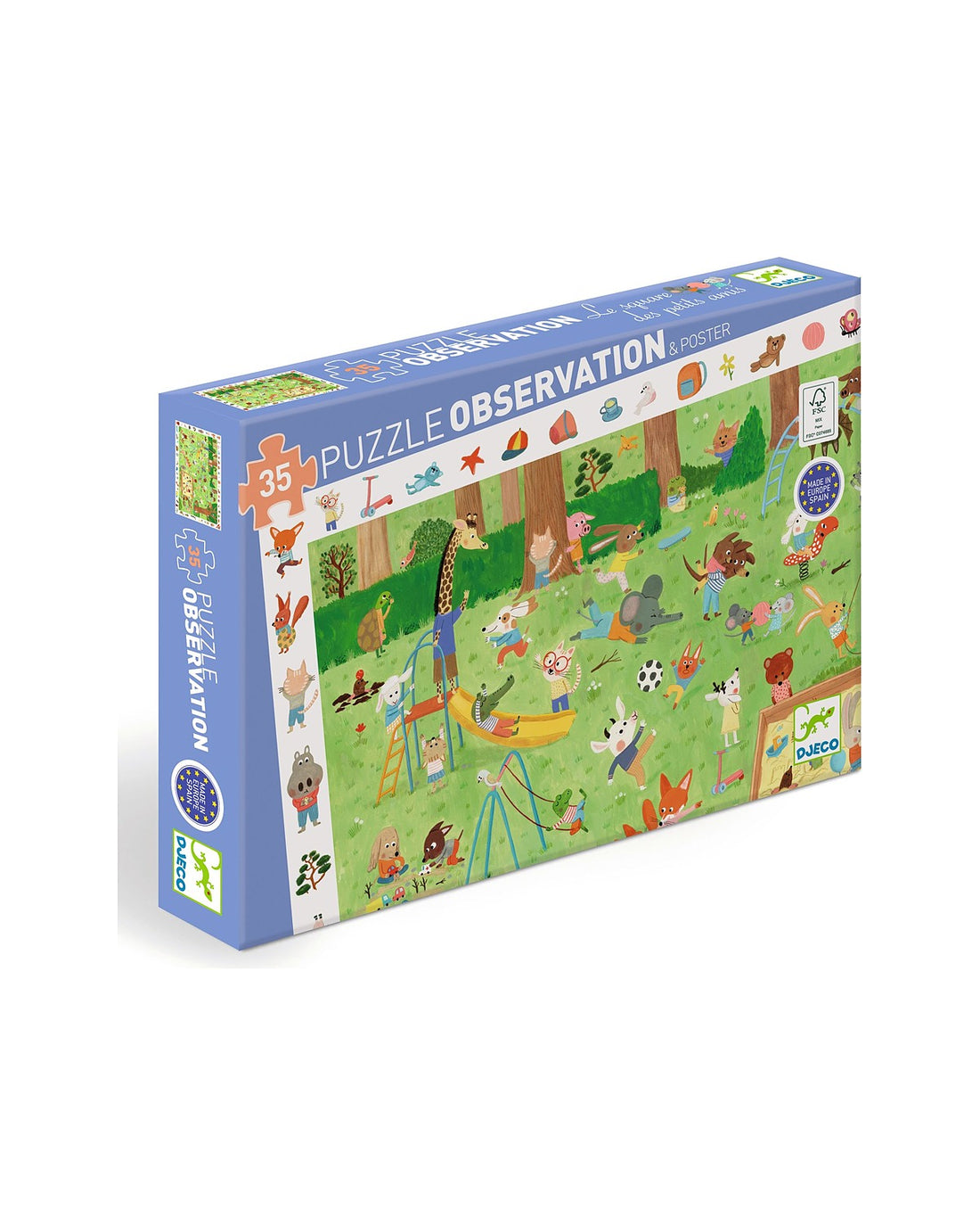 Little Friends' Garden Observation Puzzle