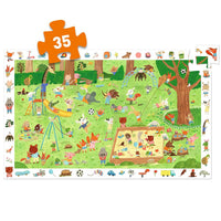 Little Friends' Garden Observation Puzzle