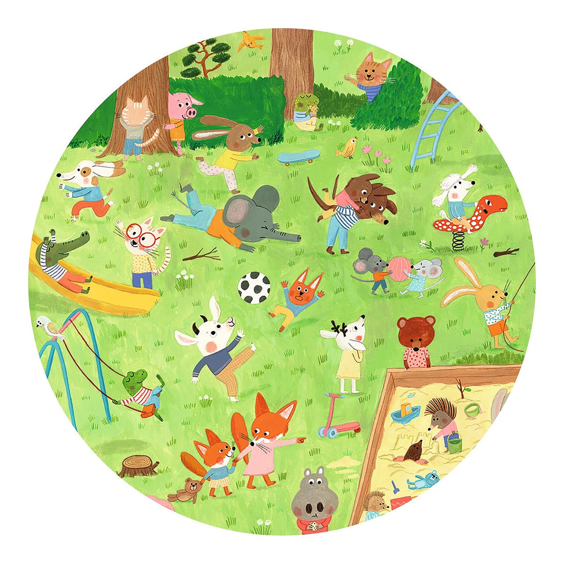 Little Friends' Garden Observation Puzzle