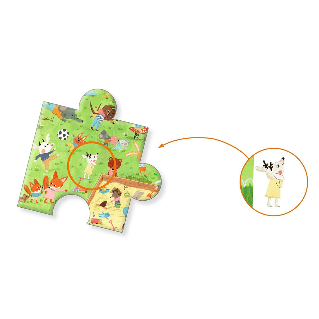 Little Friends' Garden Observation Puzzle