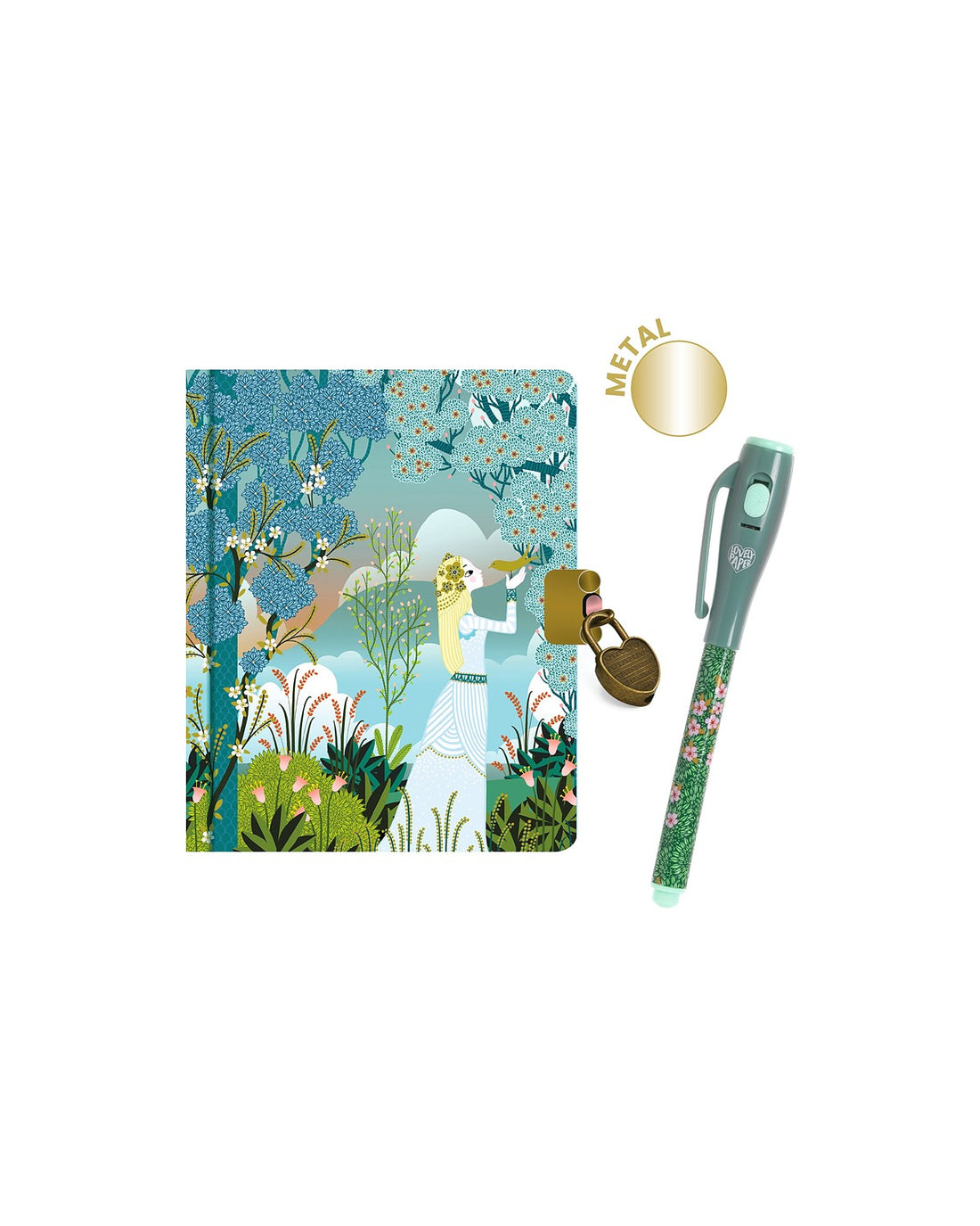 Little Secret Notebook and Magic Marker - Charlotte