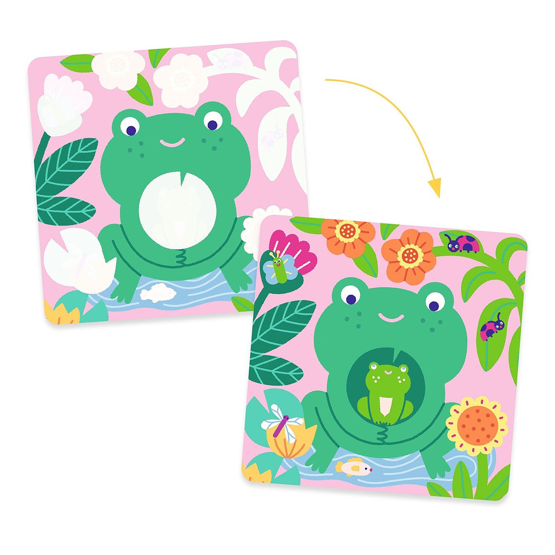 Peekaboo! Garden Baby Animals Magic Colouring