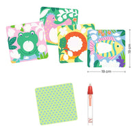Peekaboo! Garden Baby Animals Magic Colouring