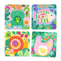 Peekaboo! Garden Baby Animals Magic Colouring