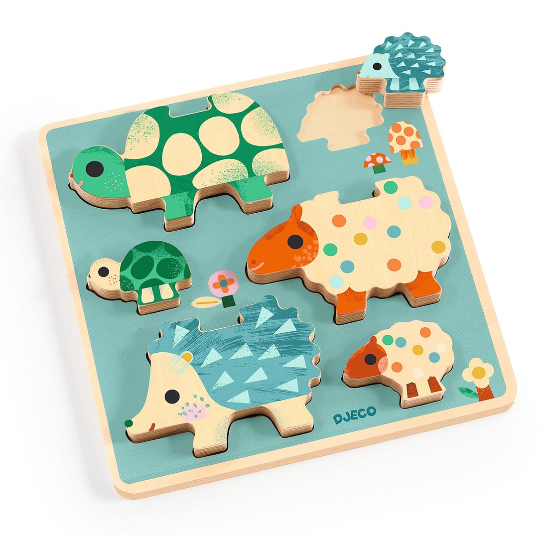 Puzz & Play Family Wooden Puzzle