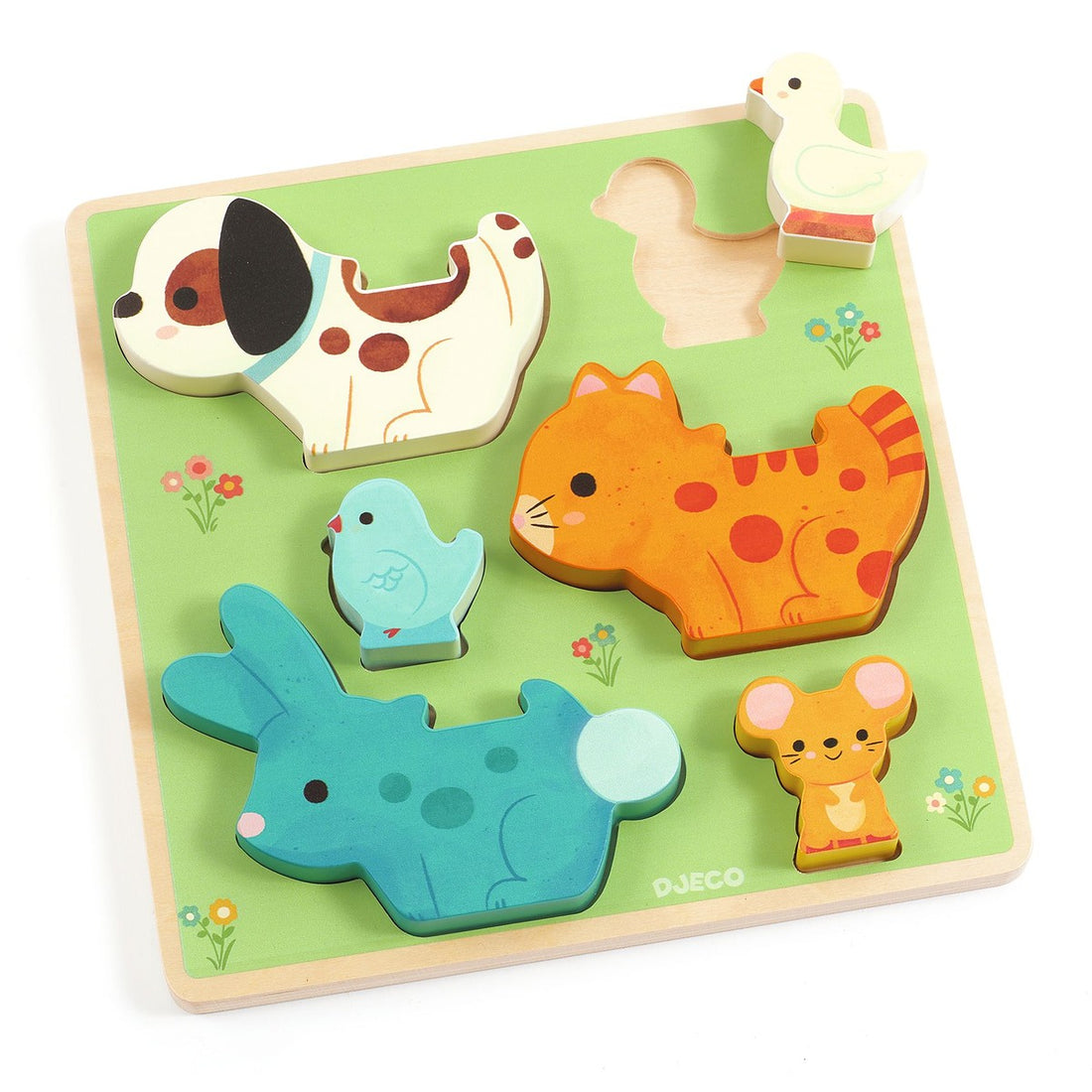 Puzz & Play Friends Wooden Puzzle