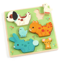 Puzz & Play Friends Wooden Puzzle