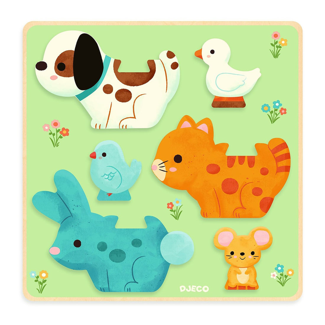 Puzz & Play Friends Wooden Puzzle