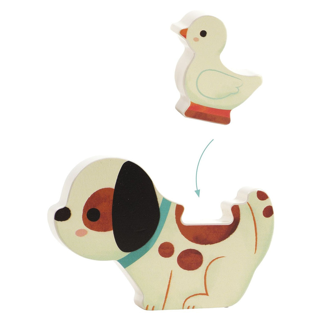 Puzz & Play Friends Wooden Puzzle