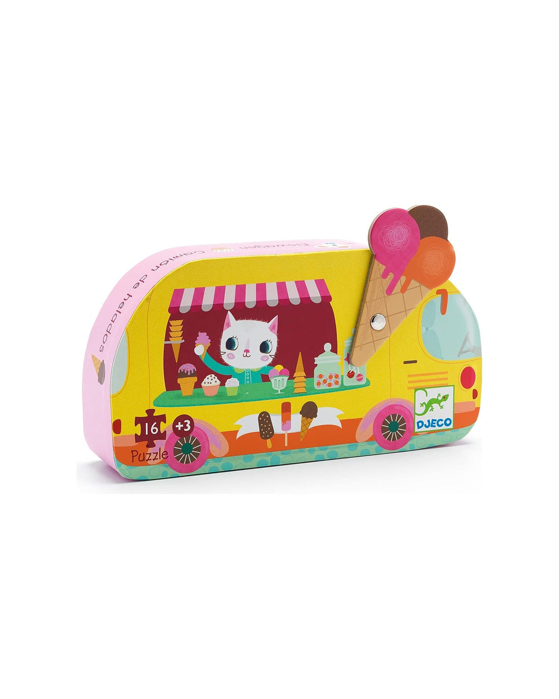 Silhouette Puzzle - Ice Cream Truck - Parkette.