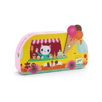Silhouette Puzzle - Ice Cream Truck - Parkette.