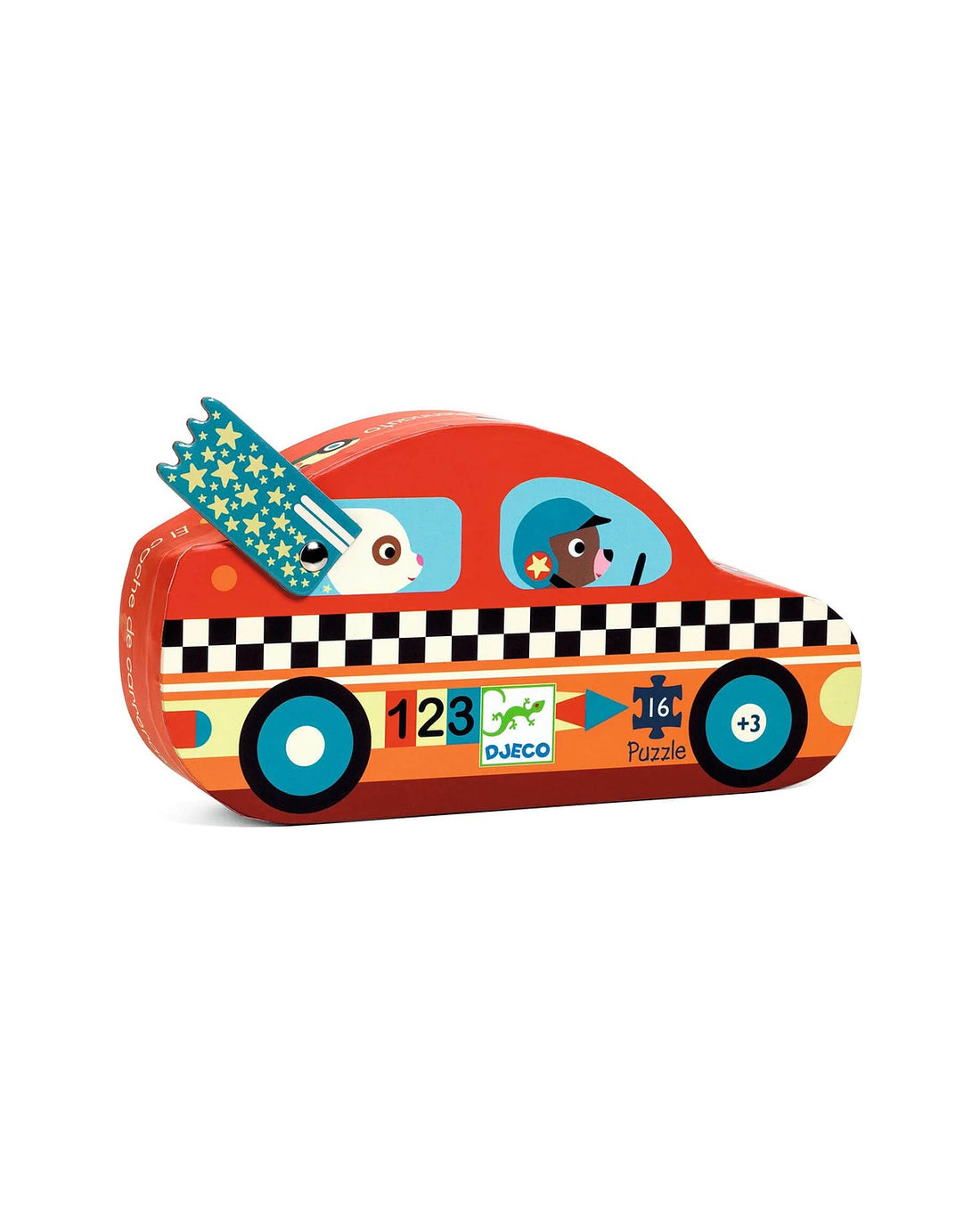 Silhouette Puzzle - Racing Car