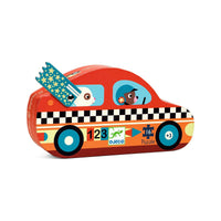 Silhouette Puzzle - Racing Car