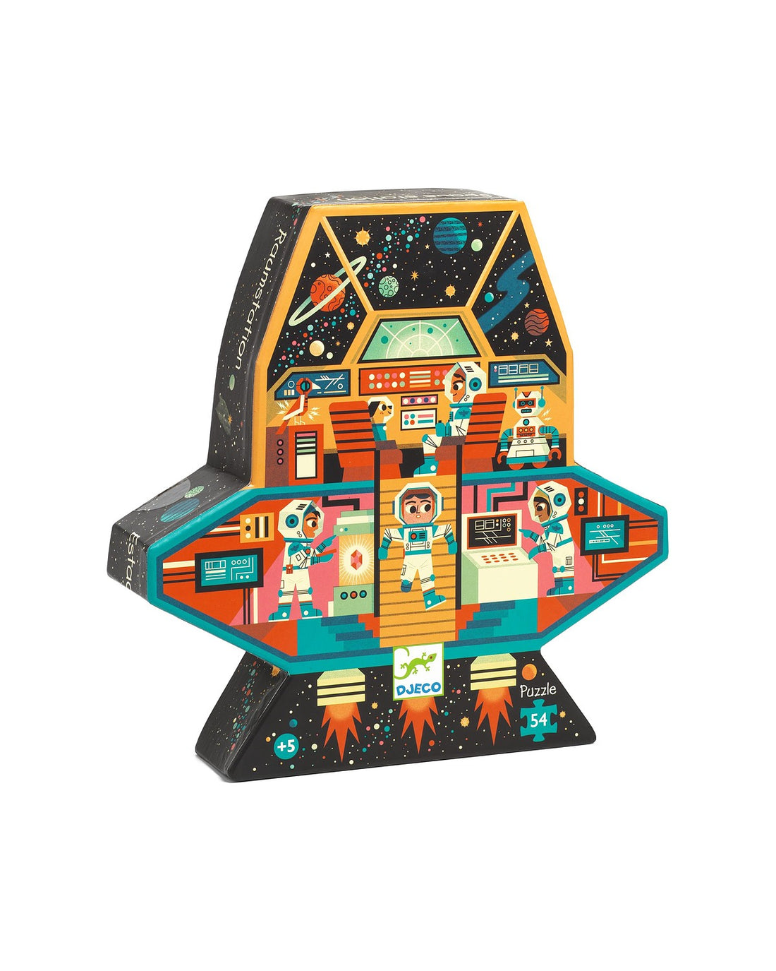 Space Station Silhouette Puzzle