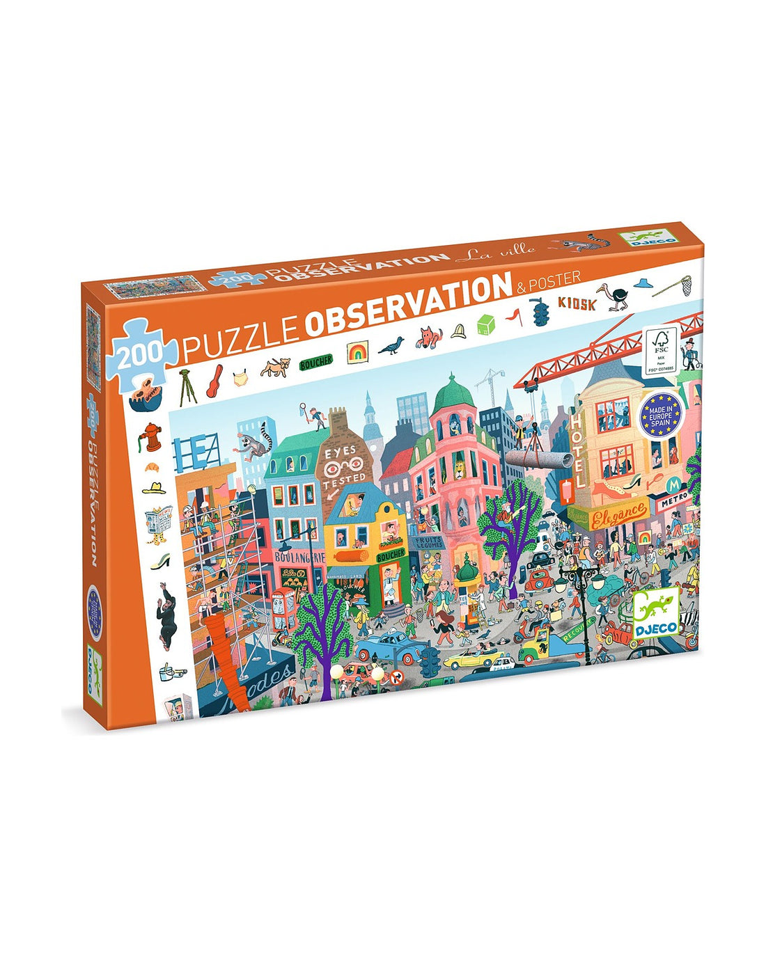 The City Observation Puzzle