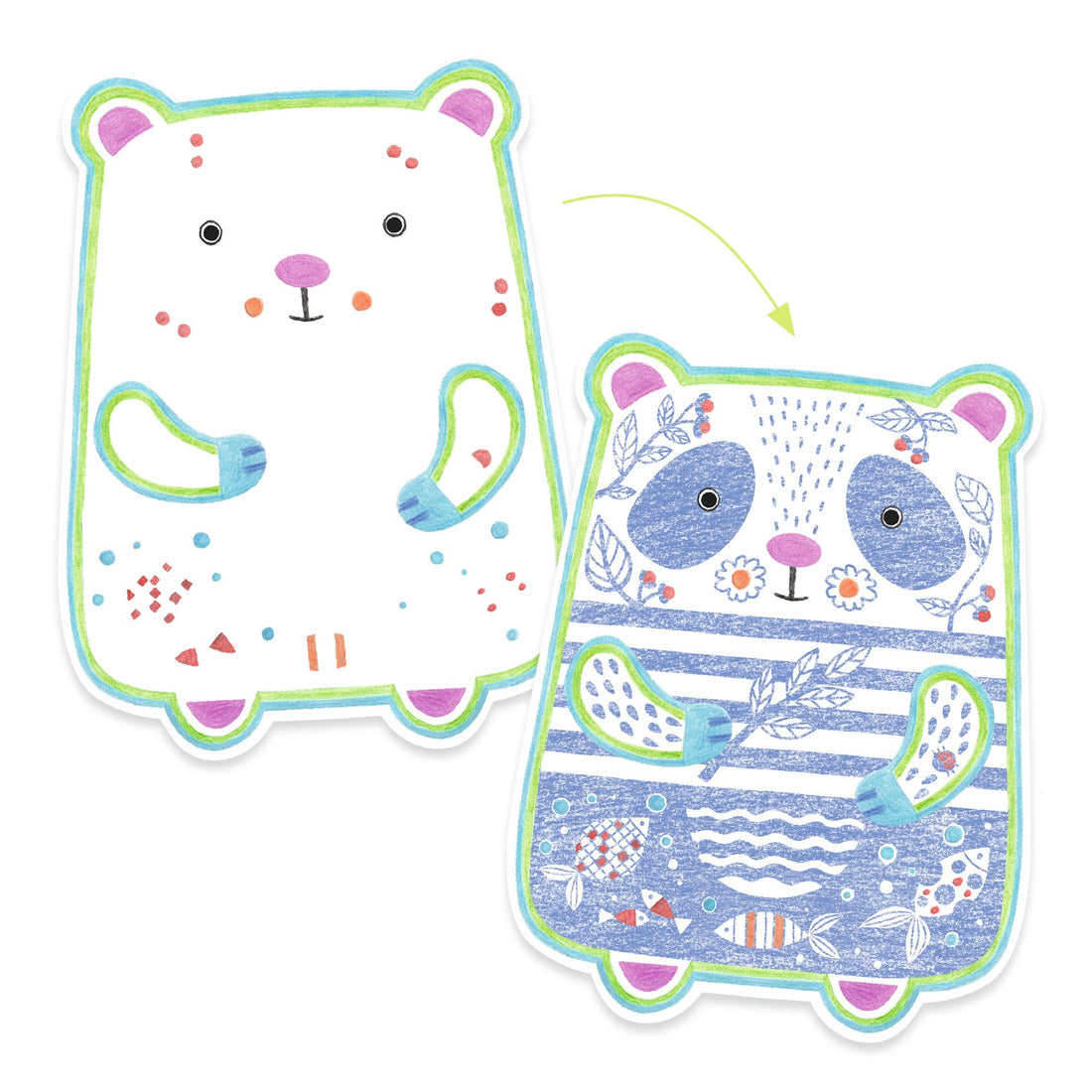 Colouring - Wild Animals - Parkette.