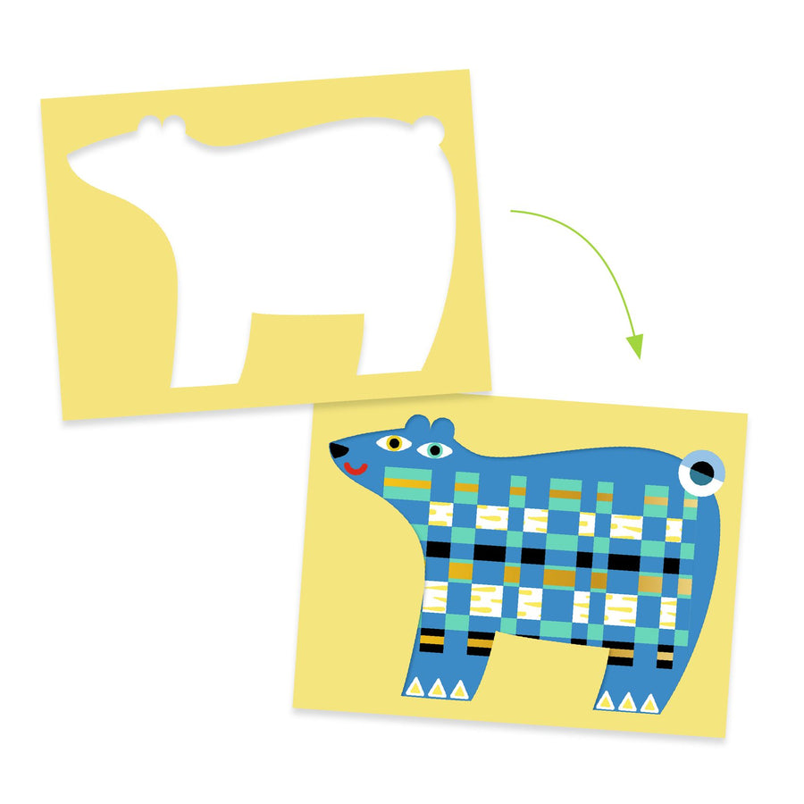 Create with Paper - In Front, Behind, In Front - Parkette.