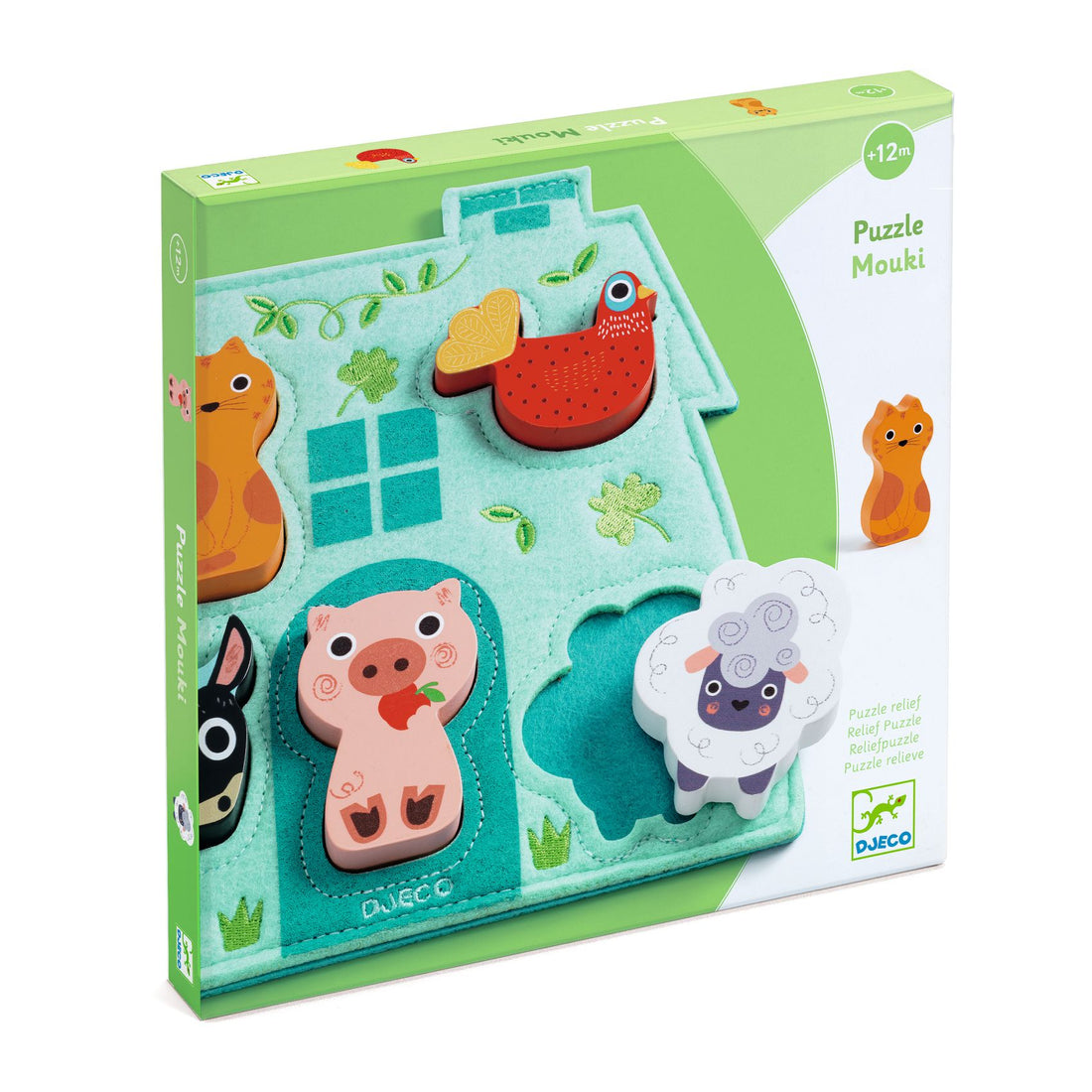Mouki Wooden Puzzle - Parkette.