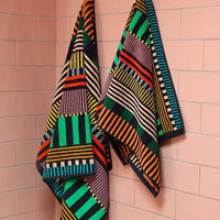 Multi Stripe Bath Towel