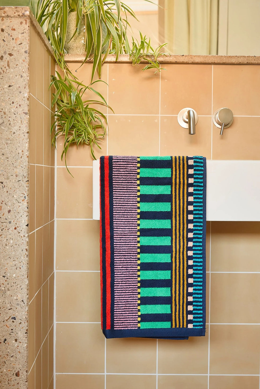 Multi Stripe Hand Towel