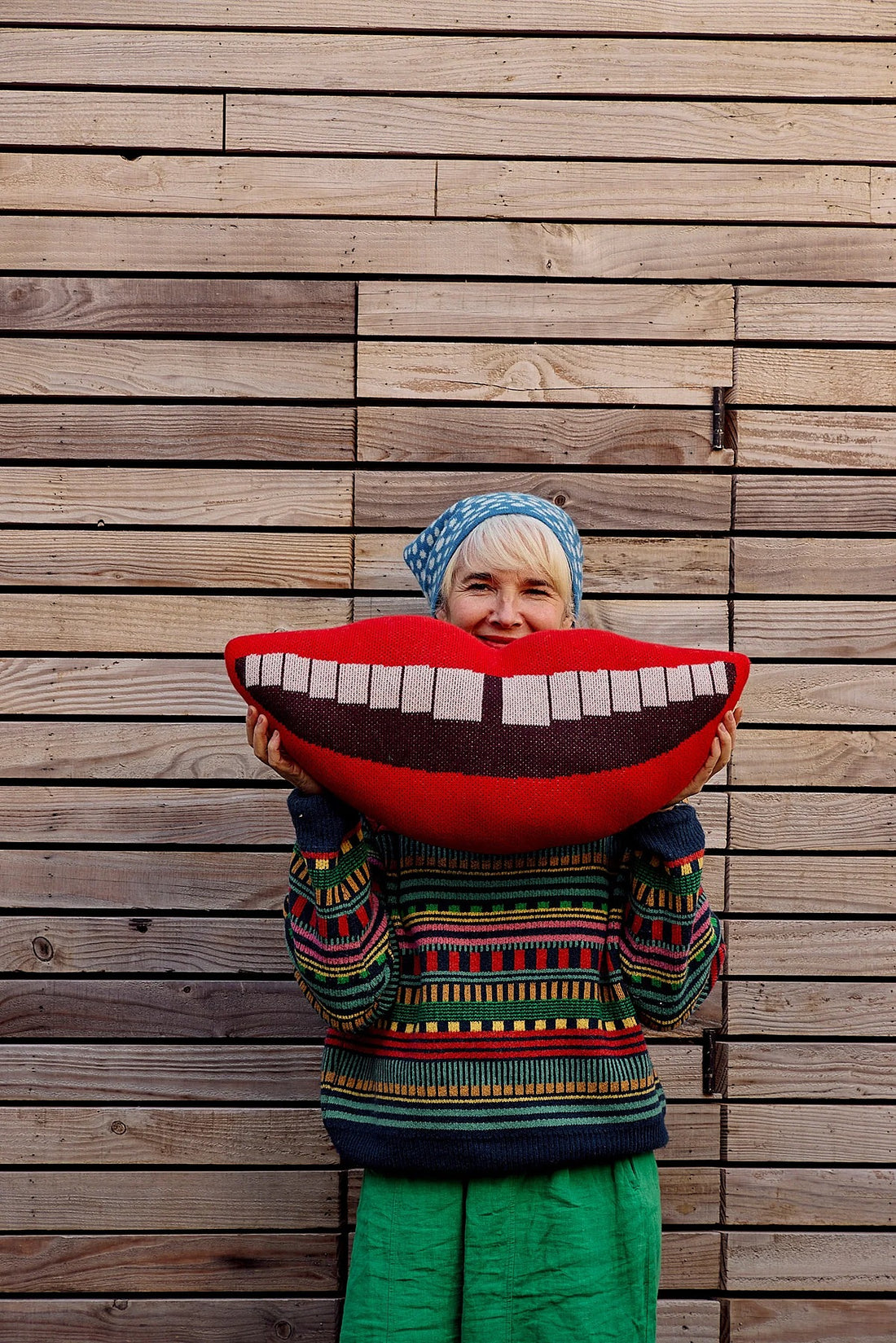 Smile Shaped Cushion