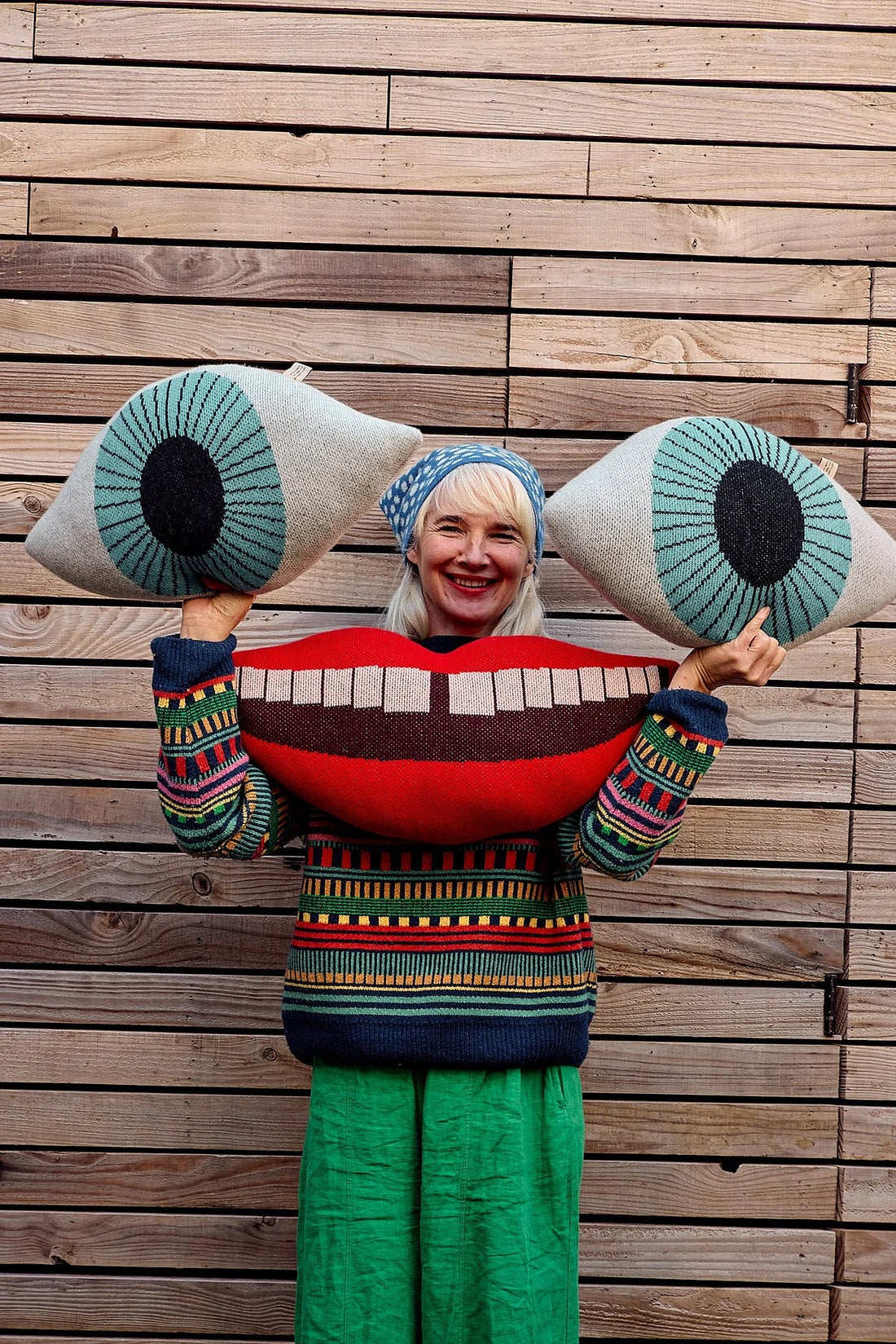 Smile Shaped Cushion