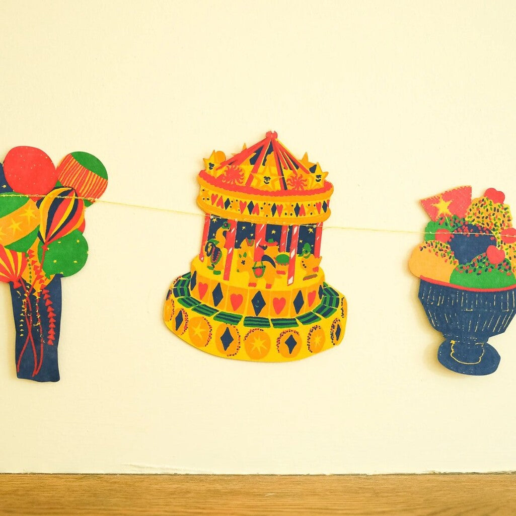 Birthday Party Sewn Garland - Parkette.