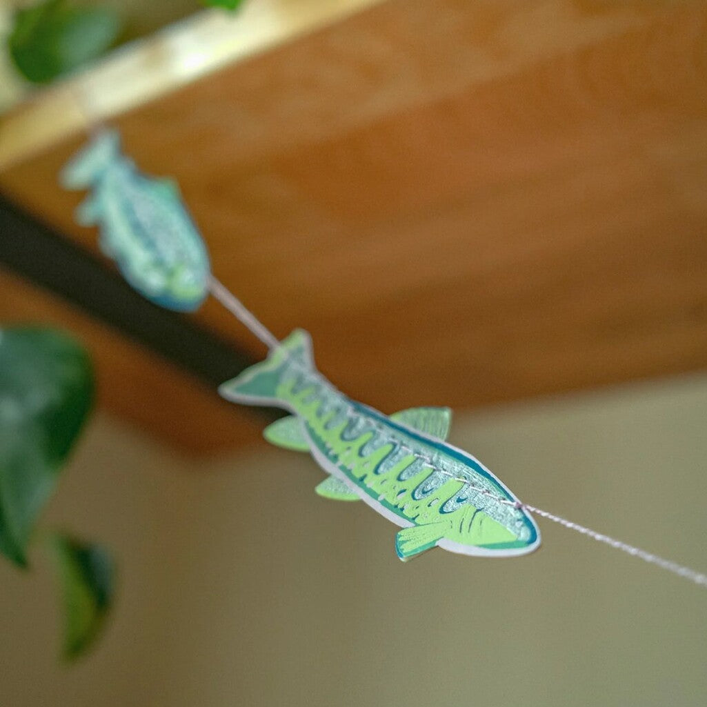 Tasty Anchovies Sewn Garland - Parkette.