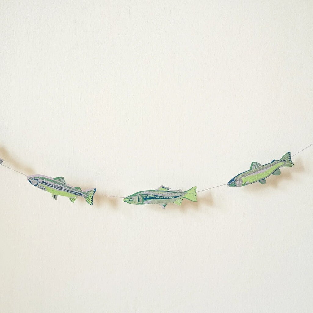 Tasty Anchovies Sewn Garland - Parkette.