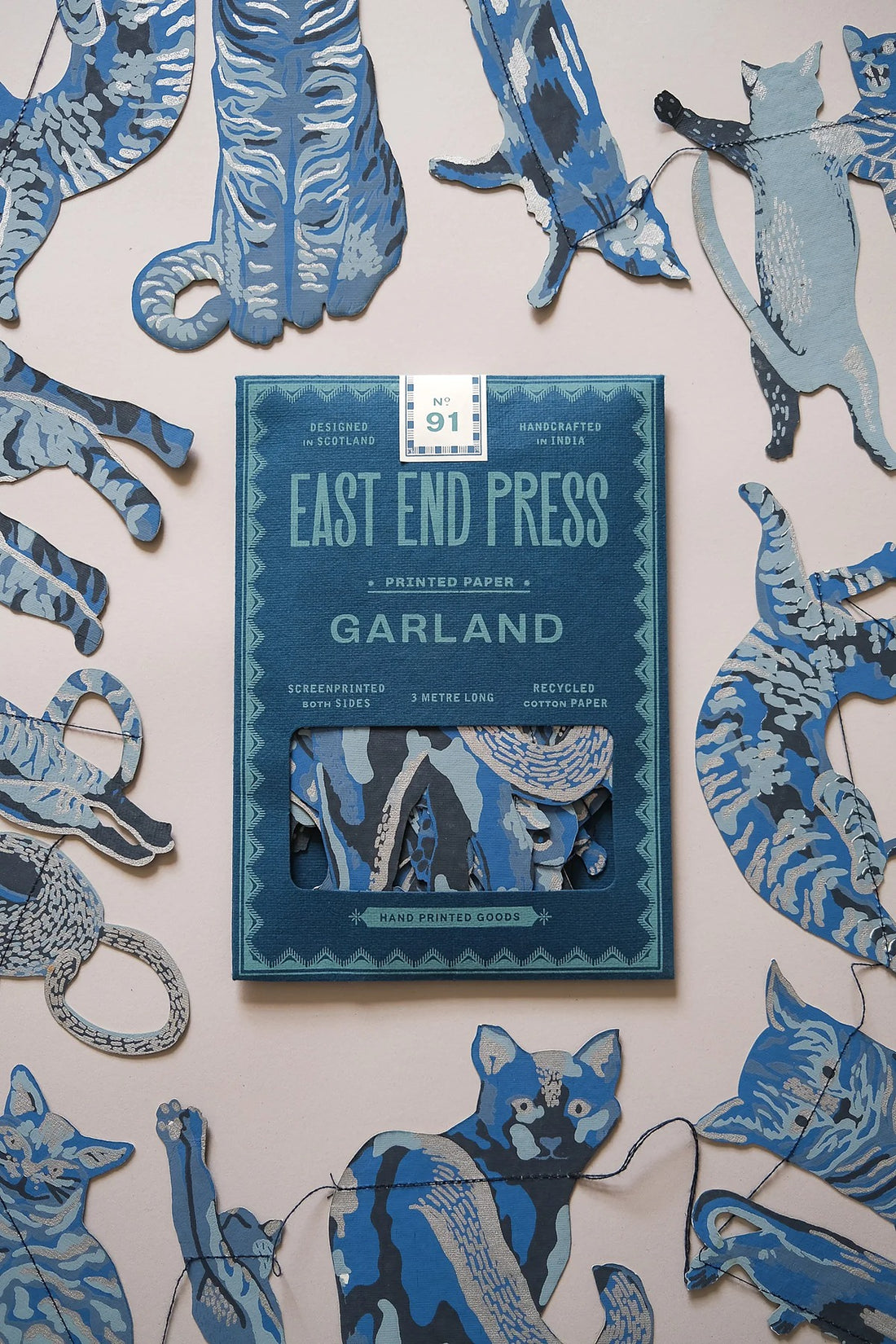 Alley Cats Sewn Garland