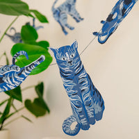 Alley Cats Sewn Garland