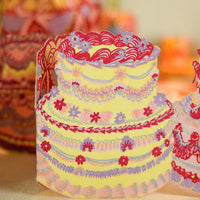 Birthday Cake Concertina Garland