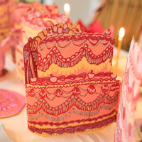 Birthday Cake Concertina Garland