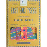 Bright Happy Birthday Sewn Garland
