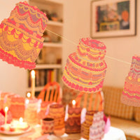 Celebration Cakes Sewn Garland