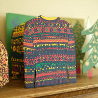 Festive Sweater Concertina Card