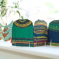 Festive Sweater Concertina Card