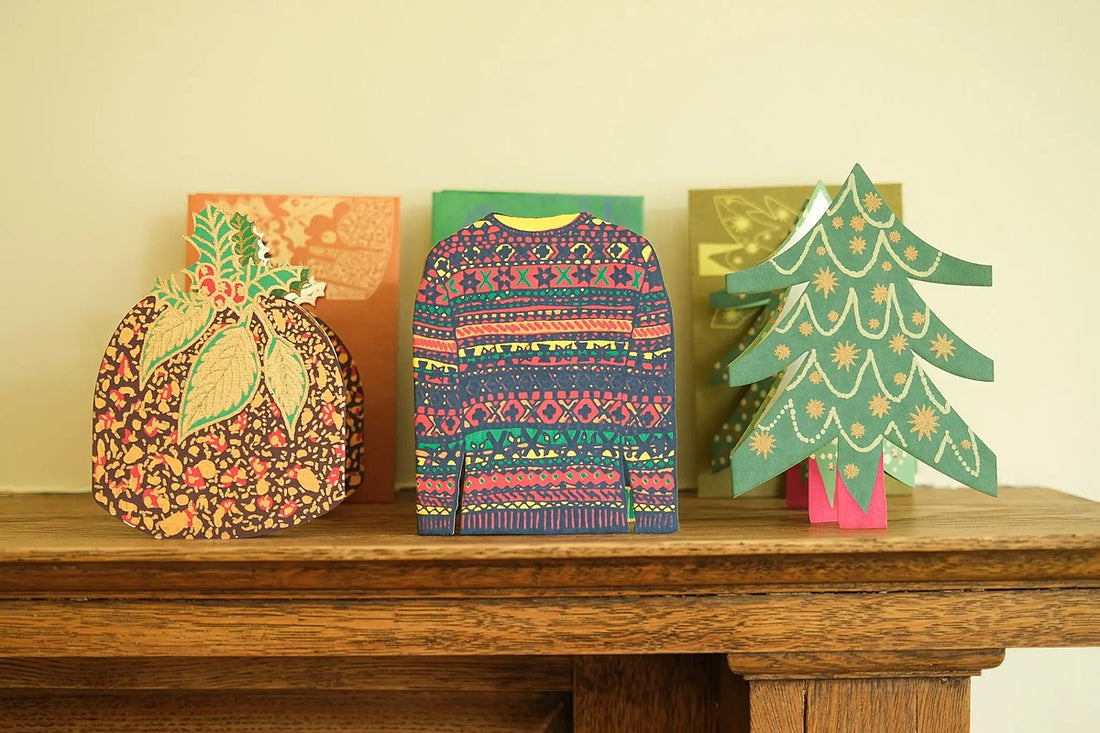 Festive Sweater Concertina Card