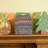 Festive Sweater Concertina Card