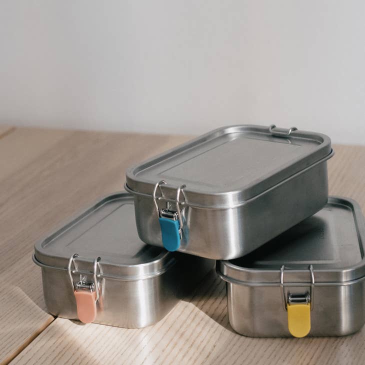 Stainless Steel Lunch Box with Heat Safe Insert - Parkette.
