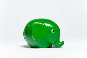 Elephant Money Box - Green - Parkette.