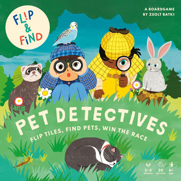 Flip and Find: Pet Detectives - A Family Game - Parkette.