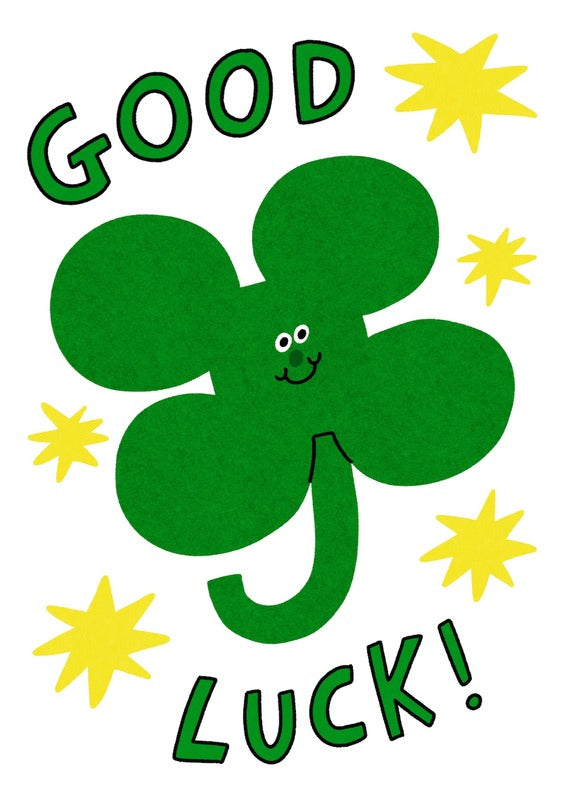 Good Luck Greeting Card