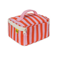 Mini Zip Cube - Awning Stripe Pink