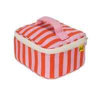 Mini Zip Cube - Awning Stripe Pink