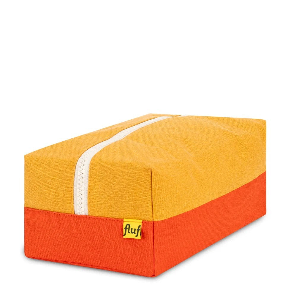 Traveller Bag - Two Tone Poppy Turmeric
