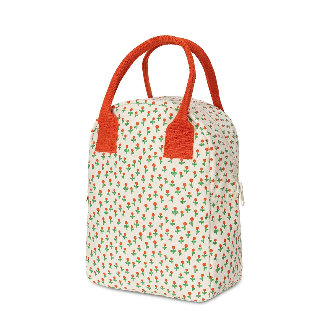 Zipper Lunch Bag - Tiny Roses
