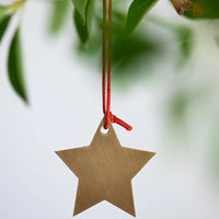 Brass Star Ornament